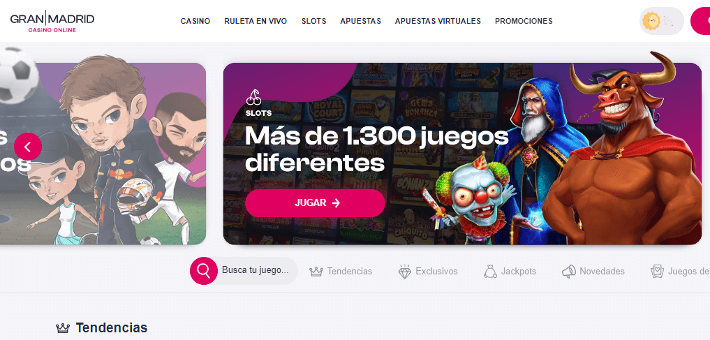 casino gran madrid online
