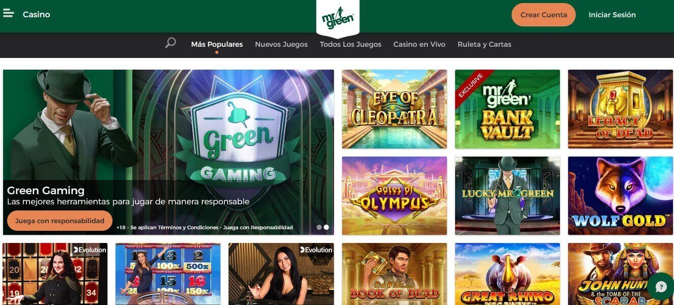 mr green casino