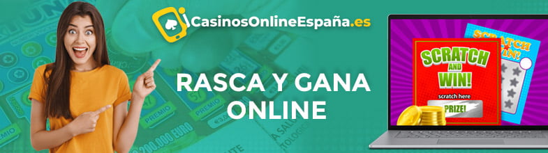 tarjetas rasca y gana online