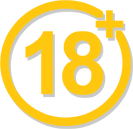 18 plus logo